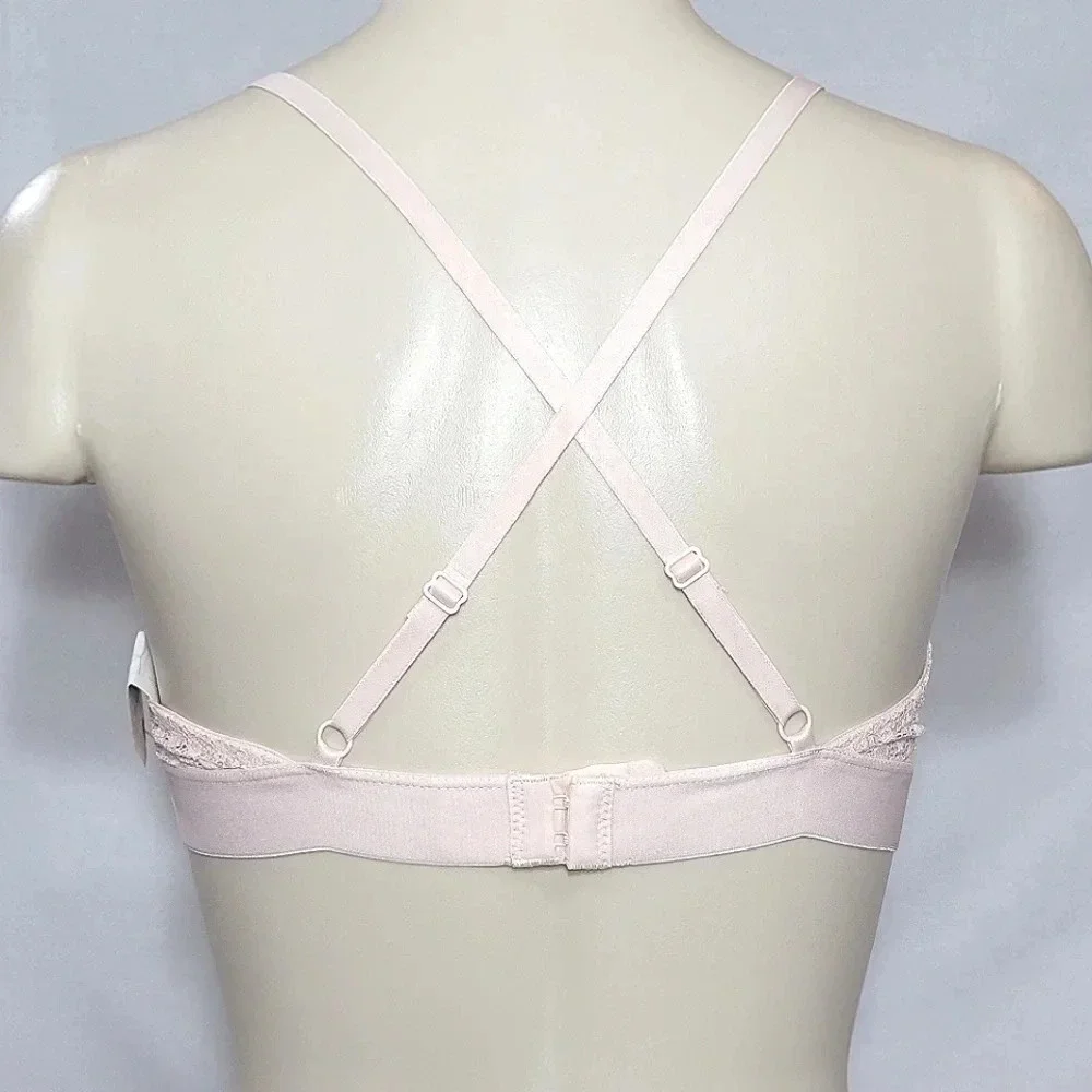 Sweet Treats Strappy Circle Lace Bralette Bra Size SMALL Light Peach  New with T